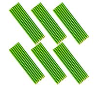 DIKACA 50 Piezas lápices para trabajar la madera lápices triangulares preafilados lápiz marcador lápiz para trabajar la madera Green