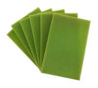 DIKACA 6 Piezas Esponja de Filtro para Acuario Gruesa y Duradera Filtro Biológico Reutilizable para Tanque de Peces Corte Personalizado Mantenimiento Fácil para Purificación Natural del