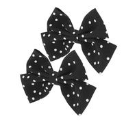 DIKACA Adornos para Zapatos Lazo de Puntos Clips para Zapatos de Novia 1 Par de Hebillas Decorativas de Tacón y Planos Aptos para Celebraciones y Oficina