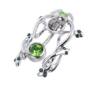 DIKACA Anillos para de Acero Inoxidable con Diseño de Serpiente Joyería Corporal para Mujeres Piercing Navel Duradero y Antialérgico para Diario y Fiestas