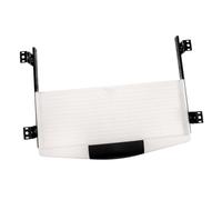 DIKACA Bandeja Teclado Deslizante bajo Escritorio Abs Resistente con Rieles Suaves Soporte Ergonómico para Oficina y Hogar Cómoda Escritura