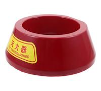 DIKACA Base de Extintor de Incendios de Piso de Plástico Resistente para Polvo, Soporte de Suelo Fijo para Extintores de 3-5 Kg, Práctico y Seguro para Almacenamiento en Talleres