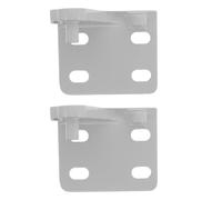 DIKACA Bisagra Metálica para Puerta de Refrigerador y Congelador 2 Piezas 1,9 X 1,6 X 1,6 Pulgadas Accesorio de Repuesto Pivotante para Nevera Dos Puertas Uso Doméstico E