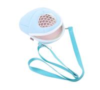 DIKACA Bolsa Transporte Hámster Pequeños Animales Malla Transpirable Ajustable para Viaje Bolsillo Algodón para Chinchillas y Cobayas