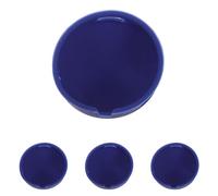 DIKACA Botones de Timbre de Repuesto de Silicona Impermeables Azul 4 Unidades con Tornillos para Reparación de Pulsador de Timbre Exterior Compatible para Mirilla