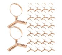 DIKACA Bridas para Bolsas de Papel Kraft 10 Cm, 1000 Unidades Impresión Negra y Roja, Reutilizables, para Bolsas de Pan, Dulces y Bricolaje, Cierre Decorativo y Resistente para Embalaje