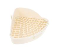 DIKACA Caja de Entrenamiento para Conejos y Animales Pequeños Plástico Duradero Diseño Anti-vuelco con Base Filtrante para Excrementos para Cobayas y Hámsters Fácil de Limpiar y Higiene