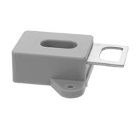 DIKACA Cerradura para Armario de Metal sin Taladro con 4 Tarjetas Ic, Cerradura Oculta para Cajones de Oficina, Color Gris, Accesorio de Pestillo Invisible para Seguridad Infantil