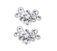 DIKACA Clip para Zapatos de Desmontable Decoración para Novias y Fiesta Hebillas Elegantes para Tacones Planos y Sandalias Accesorios Delicados para Mujeres