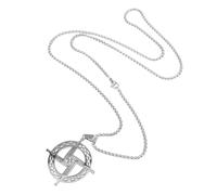 DIKACA Collar Unisex St Brigid S con Colgante Cruz Católica Plateada Joyería Religiosa para Hombres y Mujeres Amuleto Protector Tradicional