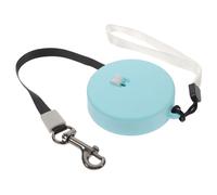 DIKACA Correa Retráctil para Perro Metros Resistente y Ligera para con Cable Antienredos Cuerda Automática Azul para Mascotas