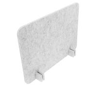 DIKACA Divisor Acústico de Escritorio Fieltro Gris Panel de Privacidad sin Reduce Ruido y Distracciones para Aulas y Oficinas