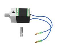 DIKACA Electroválvula Solenoide para Bocina de Camión 12 V/24 V, Resistente Metal Negro, Compatible Semirremolques y Vehículos Construcción, Válvula de Aire para Bocina Industrial, Uso