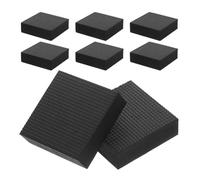 DIKACA Elevadores Antideslizantes para Muebles 8 Piezas 50x50x20 Mm, Almohadillas de Goma para Patas de Sofá, Cama, Silla y Armario, Protectores para Suelos de Madera, Ideales para Uso
