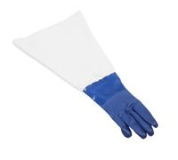 DIKACA Guantes de Goma Industriales para Arenado Mano Derecha, Gruesos Resistentes Abrasión, Transpirables y Duraderos para Limpieza y Uso en Taller, Protección para Chorro de Arena