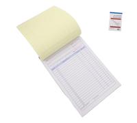 DIKACA Libro de Pedidos Pequeño para Negocios con Gestión de Facturas y Recibos Versátil para Restaurantes Tiendas y Comercio Exterior Compacto y Práctico para Registro