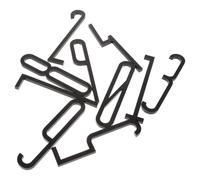 DIKACA Números de Casa Negros Autoadhesivos 3D Acrílicos 10 Unidades para Exterior Letreros Numéricos Modernos para Puertas y Dirección Resistentes y Antioxidantes Uso en Hogares y