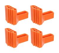 DIKACA Pies de Escalera de Goma Repuestos Antideslizantes 4 Piezas para Escalera de Tijera Multifuncional Protección Silenciosa y Estabilizadora para Uso en Interiores y Garajes