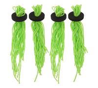 DIKACA Recolector de Huevos para Acuarios 4 Piezas Hierba de Cría Artificial Flotante, Decoración de Peceras Césped Decorativo Tejido de Algodón para Tanque de Cría de Peces