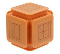 DIKACA Sello Educativo Autoentintado de Seis Caras para Práctica de Escritura Infantil Herramienta Portátil para Profesores y Preescolar y Primaria Apoyo para Rutina Diaria de Caligrafía