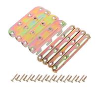 DIKACA Soporte Metálico para Cabeceros y Pies de Cama de Resistentes con Tornillos Montaje Fácil y Preciso para Marcos de Madera