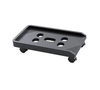 DIKACA Soporte para Torre de Ordenador con Base de Ruedas Bloqueables Estantería Móvil para CPU Alzador Resistente y Estable para Oficina y Hogar