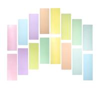 DIKACA Tiras de Lectura Guiada Plásticas de Colores 16 Piezas con Línea y Escala, Marcadores para Estudiantes Dificultades de Aprendizaje, Ayuda para Dislexia y Seguimiento de