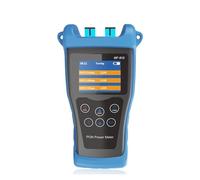 DIKAMAN Comprobador de cables de fibra óptica, Medidor De Potencia Óptica PON, Medidor De Potencia De Fibra Óptica Portátil, 1330nm/1490nm/1550nm, Probador OTDR Con Puerto SC Gran estabilidad