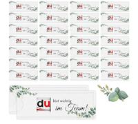 DIKARIYA 30er Du Bist Wichtig im Team Chocolate Geschenke Hülle Filz für Chocolate Verpackung Chocolabaregel Geschenkbox für Team Geschenk Rücktritt Geschenk Mitarbeiter Geschenk ohne Chocolate