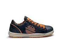 Dike - Glider Garish S3 Zapato de Trabajo, Seguridad Zapatilla de Dike Negro