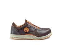 Dike - Primato Premium S3 Esd - Zapato de Trabajo Ligero, Color Chocolate