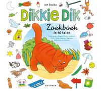 Dikkie Dik zoekboek: in 10 talen : Nederlands, Engels, Pools, Arabisch, Farsi, Turks, Spaans, Tigrinya, Oekraïens en Chinees