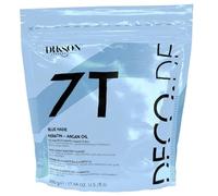 Dikson Professional Blu Hade 7T - Polvo decolorante azul con queratina y aceite de argán, 500 g, acción anti-amarillo y antorange