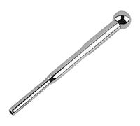 Dilatador de 8 mm con bola extraíble, dilatador uretral de acero inoxidable