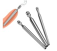 Dilatador hueco de acero inoxidable Uretra Tapón de pene de metal Catéter Dilatadores de sonido con escala Camilla uretral para hombres Estimulación uretral Masaje de próstata Juguete sexual uretral(L