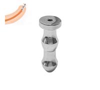 Dilatador uretral de acero inoxidable tapón JJ Protección uretral masculina F16 (01)