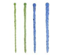 Dilatador uretral de vidrio para hombres, plug pene transparente para sounding y estimulación prostática, accesorio SM para juegos eróticos y masturbación masculina (B)