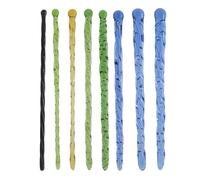 Dilatador uretral de vidrio para hombres, plug pene transparente para sounding y estimulación prostática, accesorio SM para juegos eróticos y masturbación masculina (A+B)