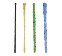 Dilatador uretral de vidrio para hombres, plug pene transparente para sounding y estimulación prostática, accesorio SM para juegos eróticos y masturbación masculina (A)