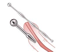 Dilatador Uretral Dilatador Del Pene Perlas Estimulador De La Próstata Dilatadores Uretrales De Acero Inoxidable Cetro Príncipe Varilla Del Pene Masturbación Juguete Sexual Para Hombres 2 Piezas