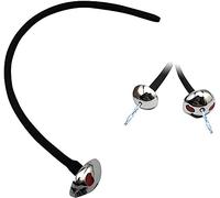 Dilatador uretral hueco de acero inoxidable, tapón para pene, juguete sexual uretral, catéter, dilatadores, cuentas, Juguetes sexuales SM para hombres(B,M)