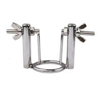 Dilatador uretral para hombres, juguete sexual con tapón para pene, juguete uretral SM ajustable de 4 varillas, herramienta sexual SM con camilla ajustable de acero inoxidable para hombres