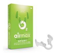 Dilatadores nasales internos Air Max Sport - Ayudas para ronquidos para mujeres y hombres - con caja de almacenamiento gratuita para la ayuda contra los ronquidos - Transparente - Paquete de uno