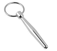 Dilatadores uretrales de acero inoxidable con anillo de tracción Catéter hueco para el pene Sondeo Dilatador uretral Estimulación uretral Tapón metálico para el pene Masturbación del pene Cetro