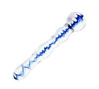 Dildo anal de Glasdildo, estimulación del punto G, masturbación vaginal, consolador anal de cristal para mujeres y hombres