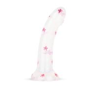Easytoys Dildo Collection Dildo Collection Flower Power Dildo - Diseño Rosa con Purpurina 15 cm