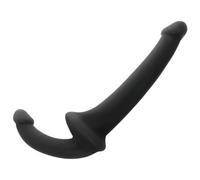 Dildo con arnés sin sujeción - Negro