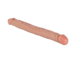 Dildo doble realista de 46 cm de longitud - Double Dong 18 Inch