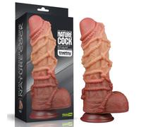 Dildo dual layer tamaño King Nature 27 cm