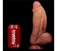 Dildo Nature King doble capa 25 cm